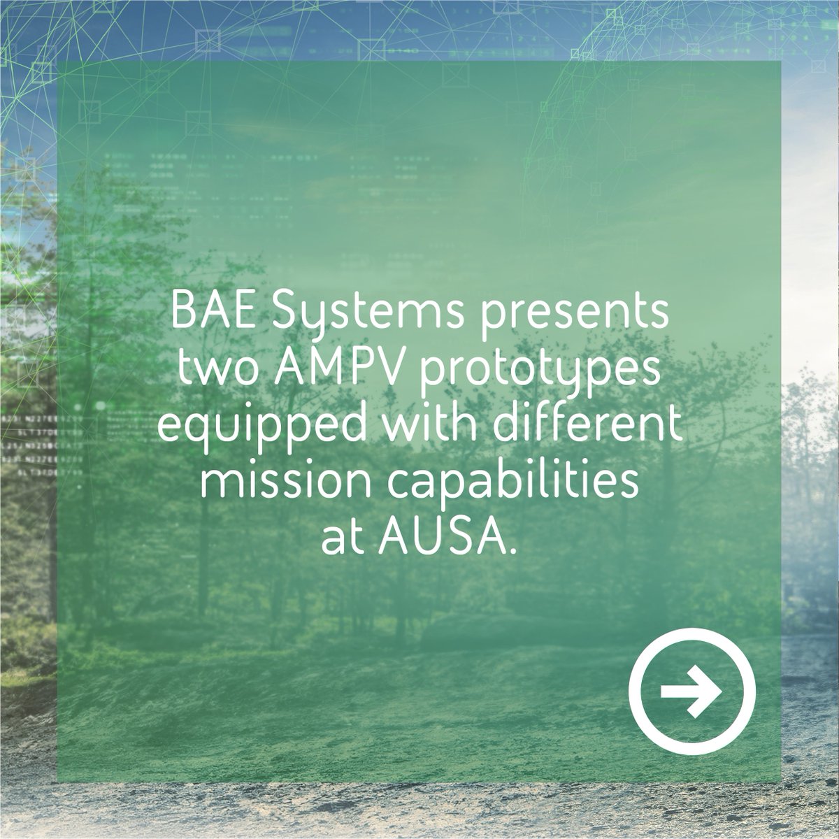 BAESystemsInc's tweet photo. #NEWS from #AUSA2024: AMPV is Everywhere. There are two Armored Multi-Purpose Vehicles (#AMPVs) at #AUSA2024 this year and they are turning heads. 

https://t.co/24mi5DFucP

Stop by BAE Systems booth 6041 to learn more. https://t.co/5AO8S31CP9