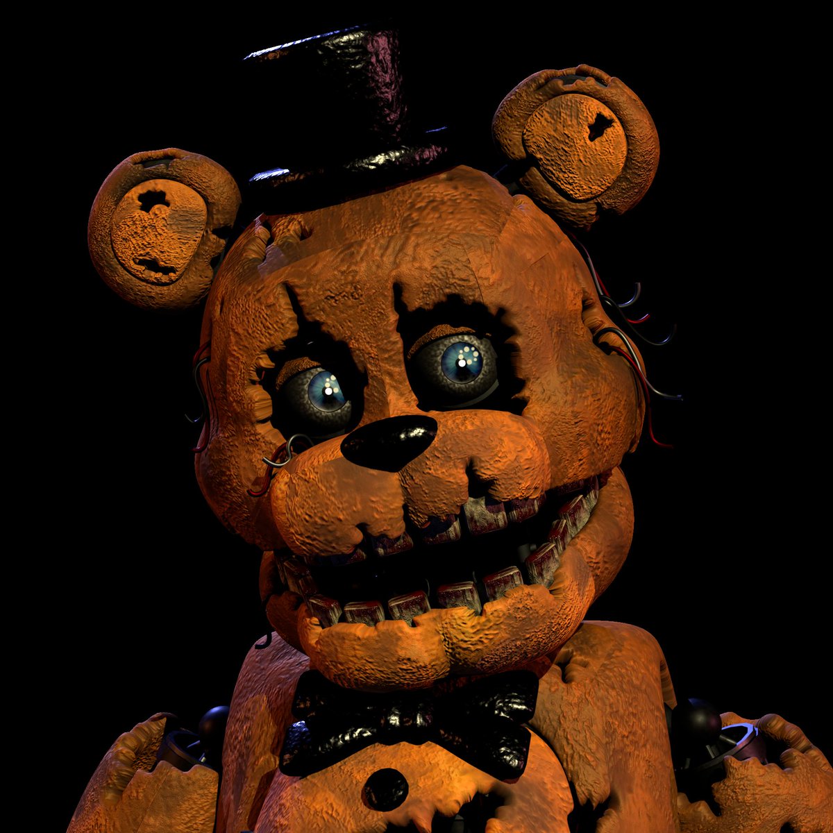 ProjectG_23Game's tweet image. Freddy&apos;s NightFall: Prototype Freddy &amp;amp; Prototype Fredbear.
#FreddyNightFall #FNAF
