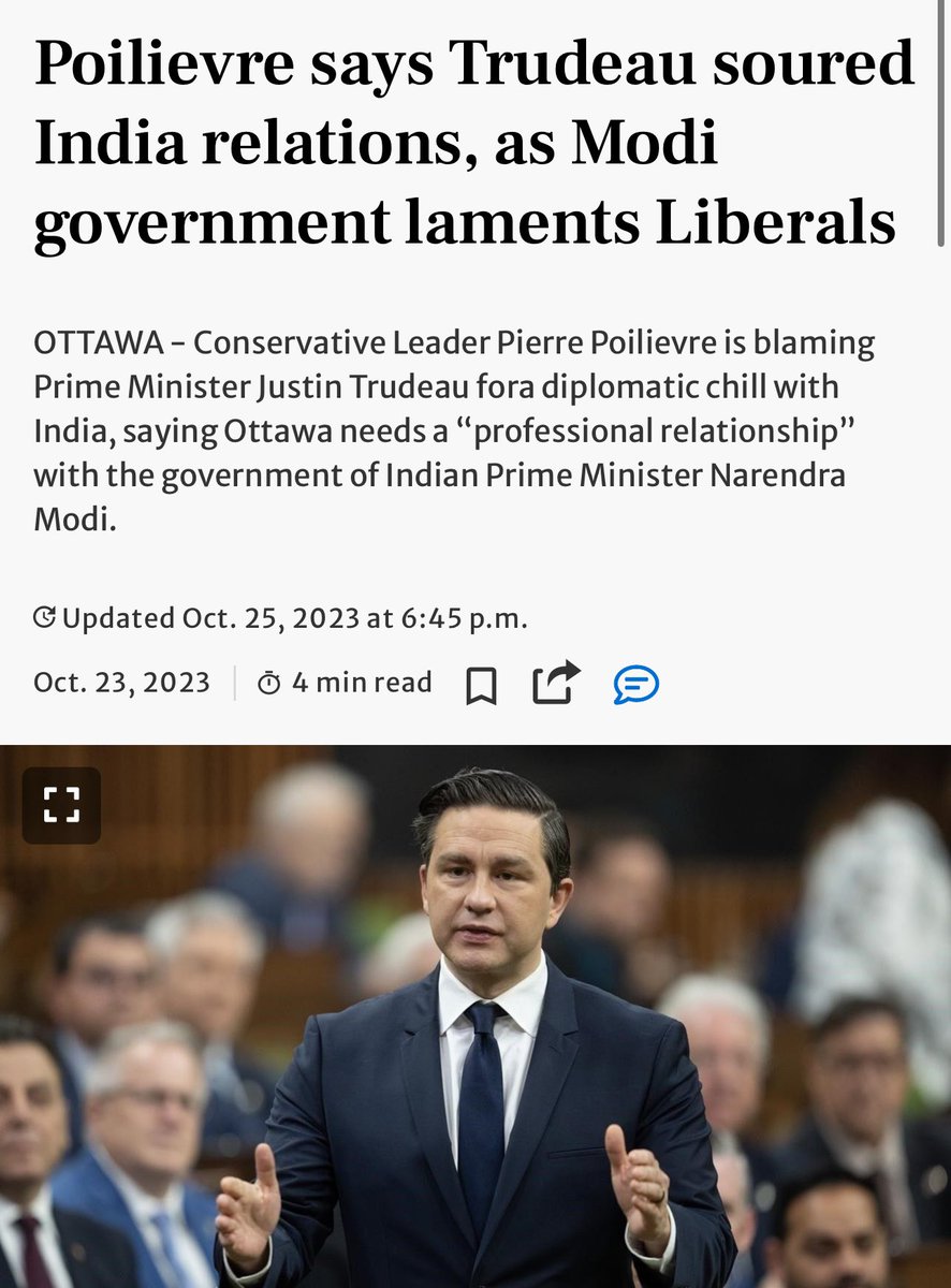 I’d like <a href="/PierrePoilievre/">Pierre Poilievre</a> and <a href="/MichaelChongMP/">Michael Chong 🇨🇦</a> to answer for these past comments.

I believe Canadians deserve to know where they stand. We need solidarity from every party on National Security and the safety of our Citizens. 

#StopTheCrime 🛑 

thestar.com/politics/poili…