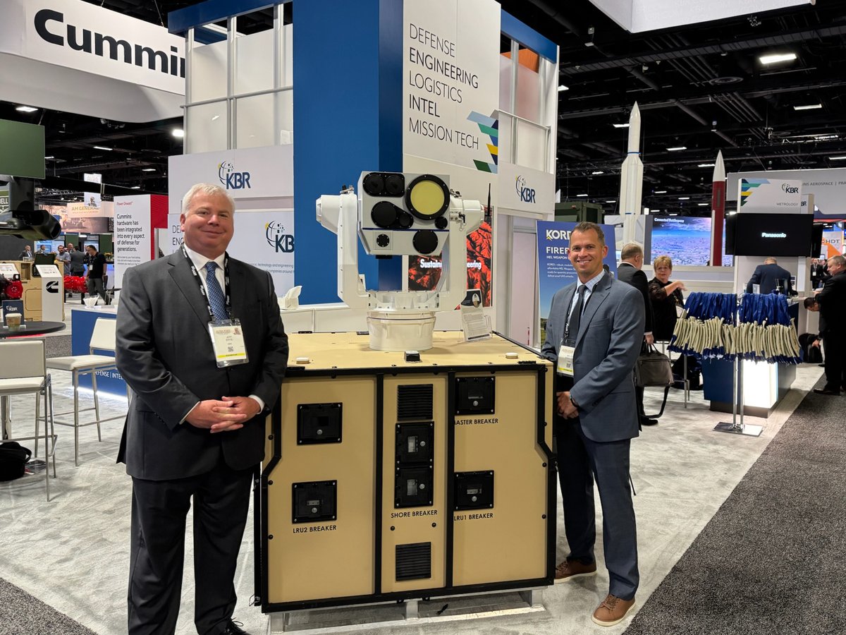 We're excited to be at #AUSA2024! Swing by booth 2205 to meet the team at #KBR and #KORD. Our barista is brewing up some amazing coffee, and our experts are ready to chat about the incredible things happening at KBR.

Learn more » bit.ly/3Y7kWJQ