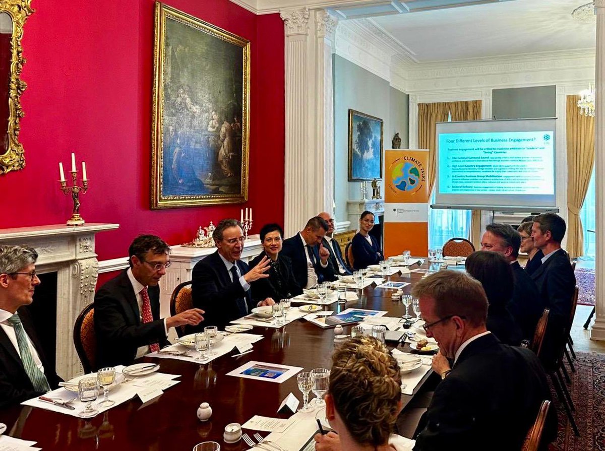 Miguel Berger (@germanambuk) on Twitter photo How can businesses drive ambitious climate action? Ahead of #COP29, we hosted a roundtable with @MabeyTweet, <a href="/e3g/">E3G - Third Generation Environmentalism</a>, industry and finance leaders, and <a href="/energygovuk/">Department for Energy Security and Net Zero</a>. We explored how to build confidence in the energy transition and create effective incentives. #GermanClimateAction How can businesses drive ambitious climate action? Ahead of #COP29, we hosted a roundtable with @MabeyTweet, <a href="/e3g/">E3G - Third Generation Environmentalism</a>, industry and finance leaders, and <a href="/energygovuk/">Department for Energy Security and Net Zero</a>. We explored how to build confidence in the energy transition and create effective incentives. #GermanClimateAction