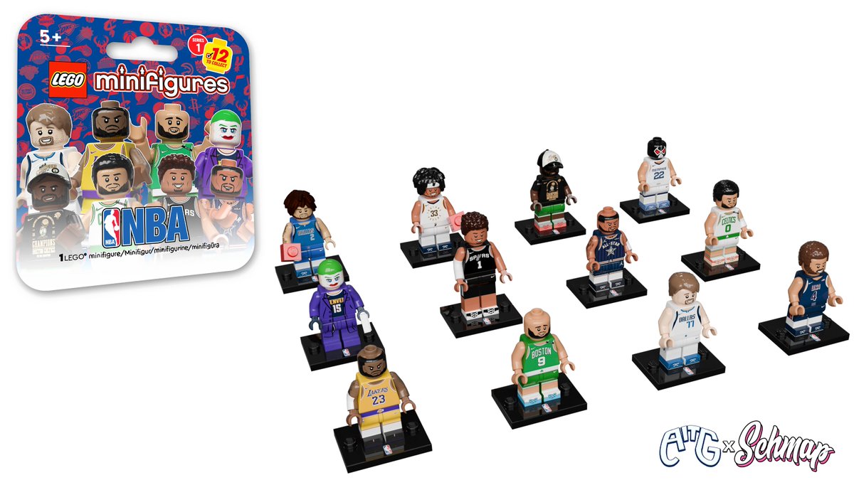 🏀LEGO Minifigures x NBA🏀

In collaboration with <a href="/schmap_designs/">Schmap</a>, a sequel to our fan favorite NBA 2K concept "Studs", what if LEGO started making minifigures of NBA players again?

These minfigures were inspired by nicknames and many memorable NBA moments from last season.