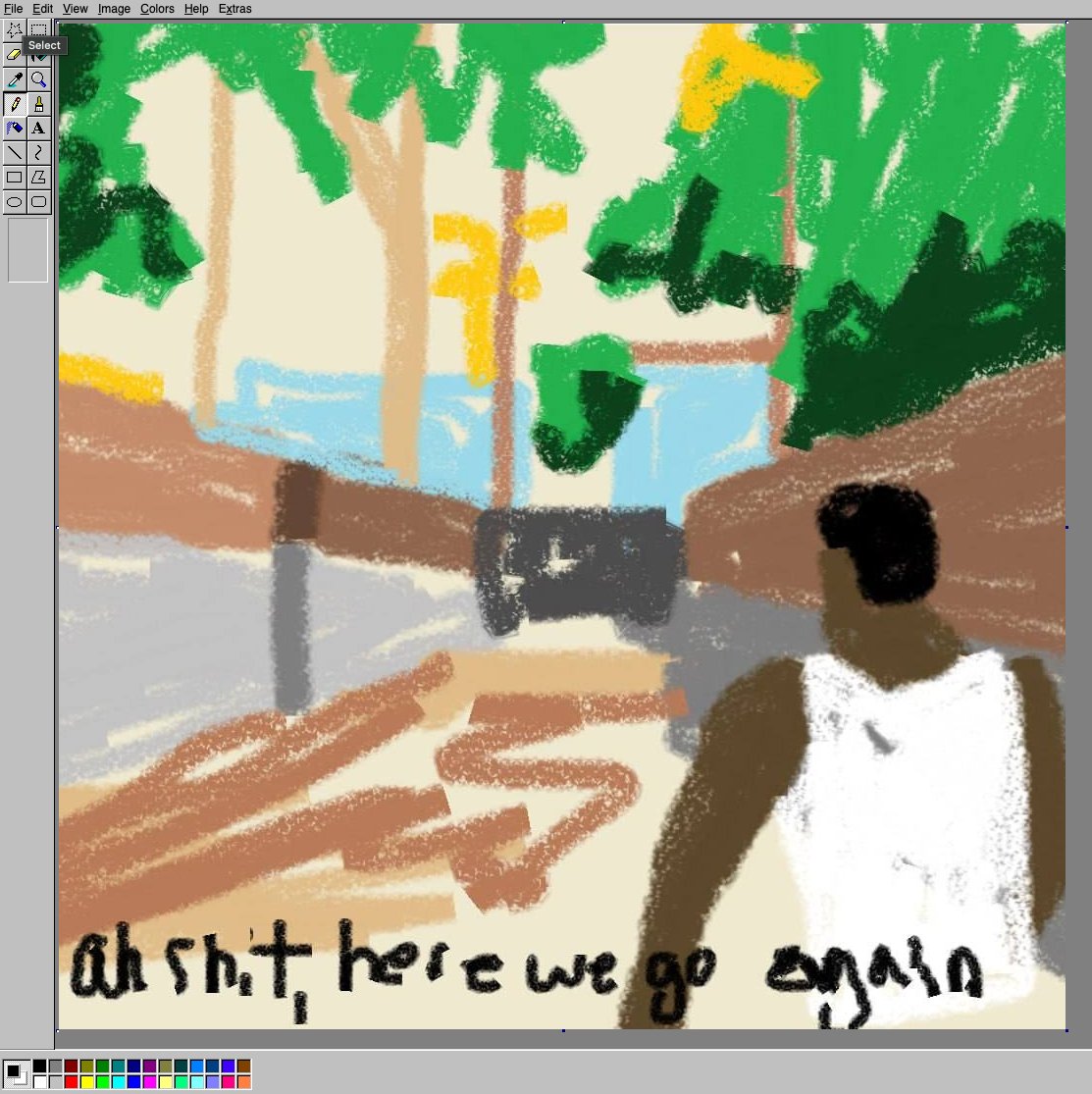 awwwh %*@$ here we go again 

$paint