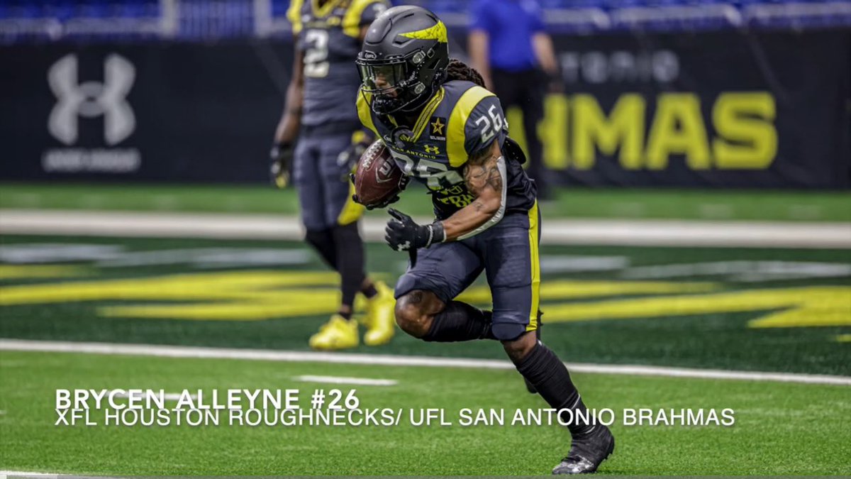 Still waiting…Brycen Alleyne 2023-2024 XFL(Roughnecks)/UFL(Brahmas) Tape <a href="/TheUFL/">United Football League</a> @theuflboard <a href="/NewsUFL/">UFL News</a> <a href="/UFLCenter/">Aidan Burke</a> <a href="/AroundTheUFL/">Around The UFL</a> <a href="/JamesLarsenPFN/">James Larsen</a> <a href="/ByMikeMitchell/">Mike Mitchell</a> youtu.be/WVz_OrgN5Ik?si… via <a href="/YouTube/">YouTube</a>