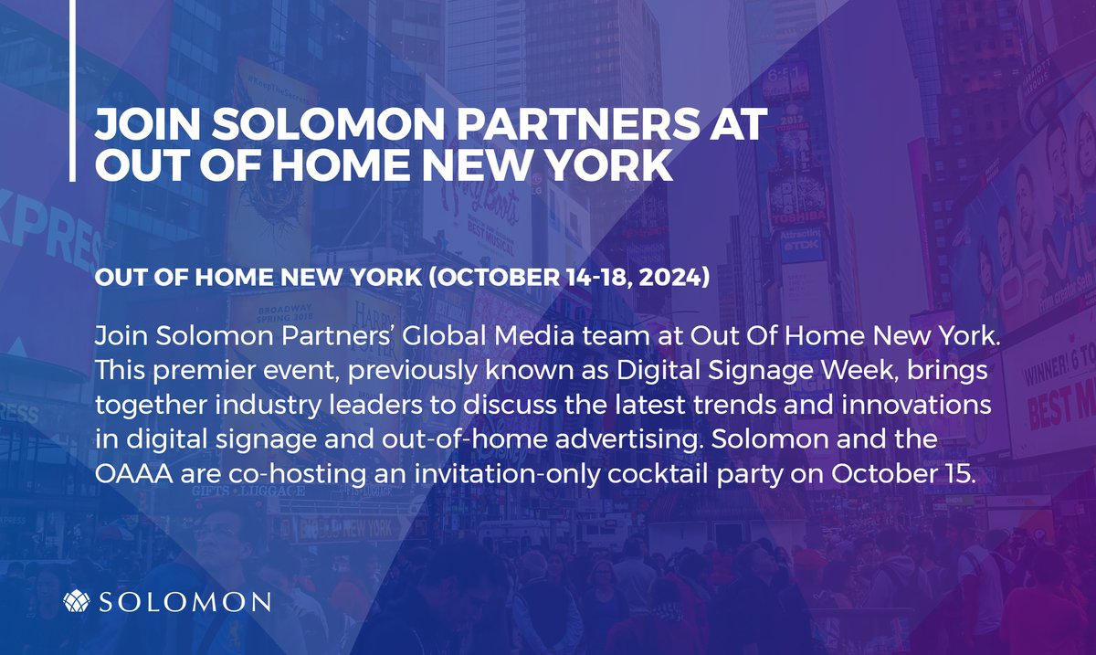 Solomon Partners tweet media