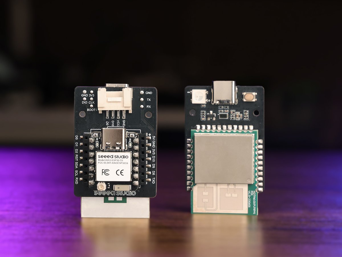 seeedstudio's tweet image. #SmartSensing 💡 Excited to launch two new mmWave Sensor Kits powered by XIAO ESP32C6! Designed for presence, fall, breathing &amp;amp; heartbeat detection, with high accuracy sensing and privacy—perfect for smart homes &amp;amp; health monitoring. 🌡️

🔹 MR60BFD2 – Fall &amp;amp; Presence Sensor
🔹…