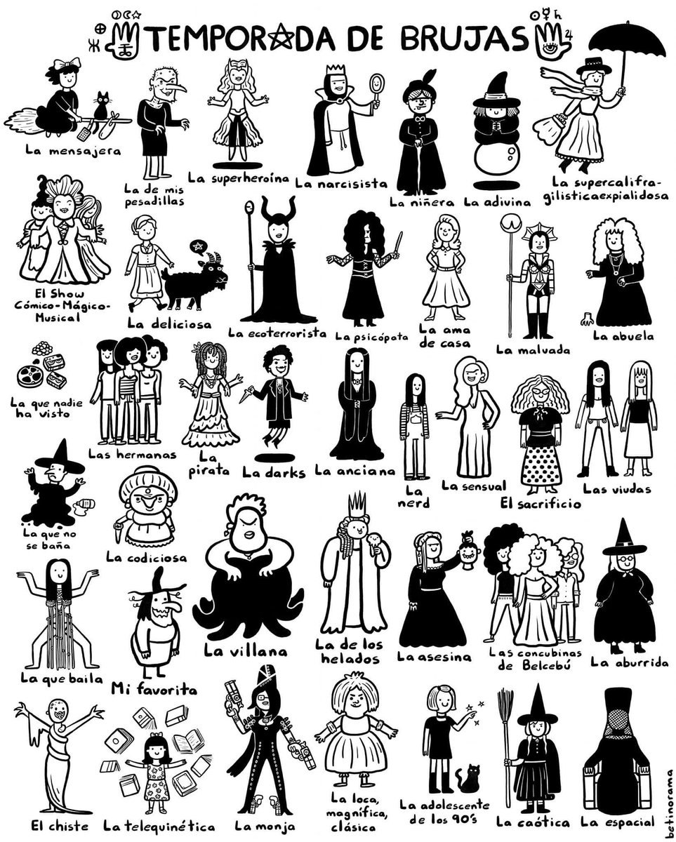 horridibujos's tweet photo. Dejen un puntito y les digo que bruja o brujo son 👀 https://t.co/t9dyUuG4El