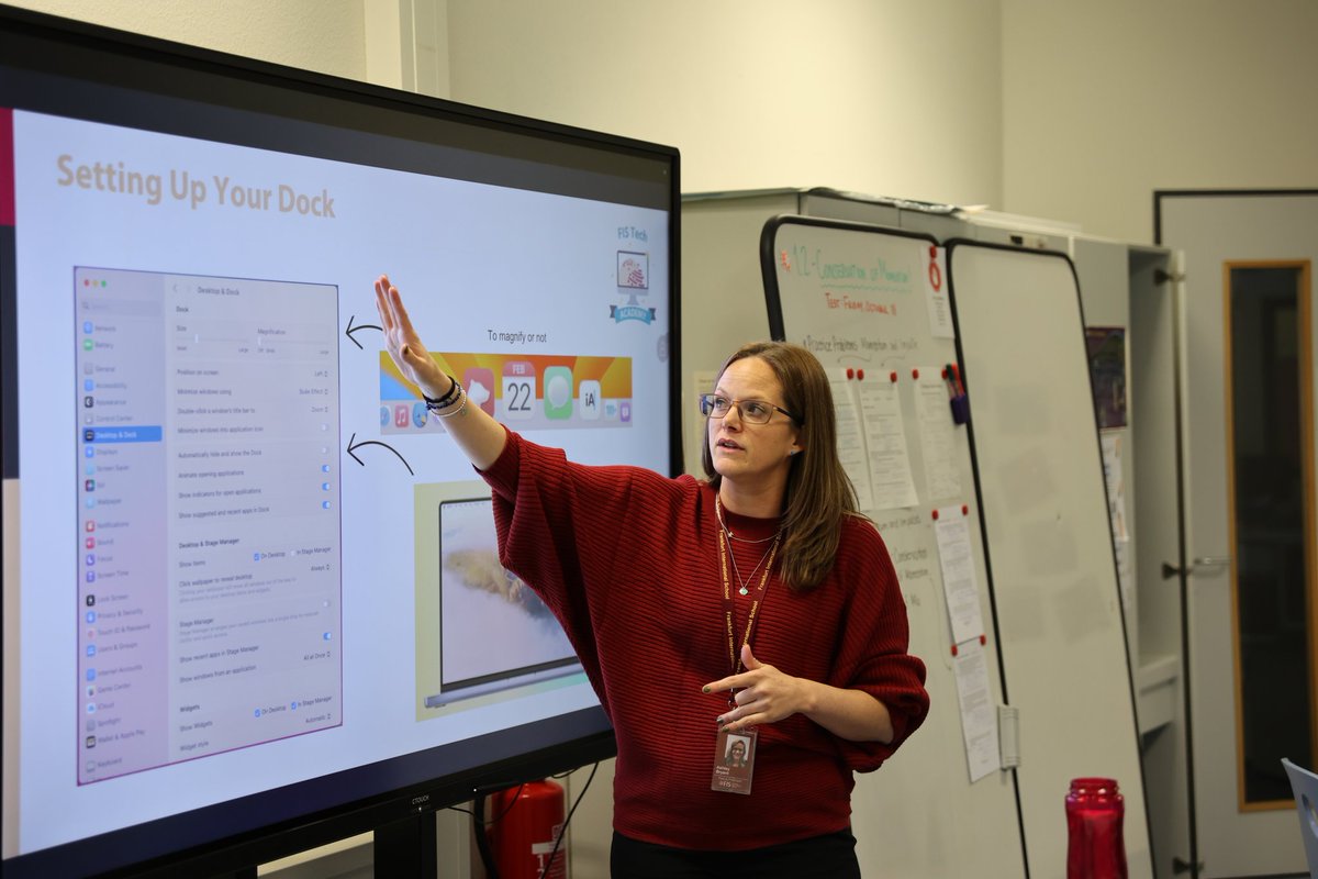 Just hosted a MacBook basics session at FIS 🎉 From customizing your dock to mastering focus mode, we covered it all. Feeling like I've finally hit my stride! #TechTips #NewJob