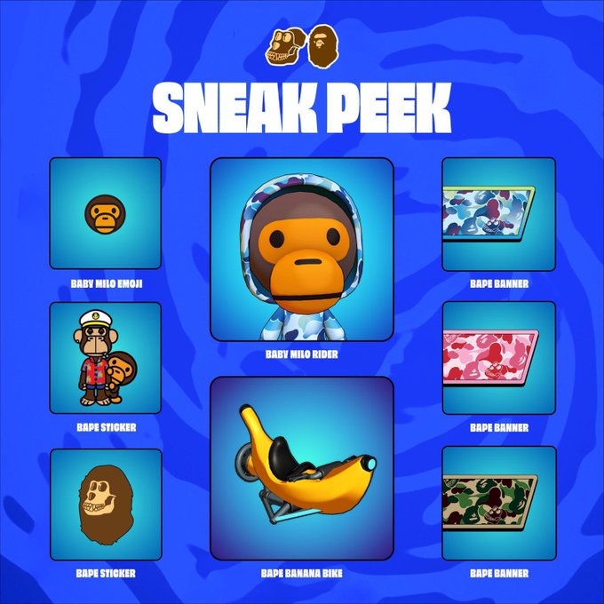 BAPE® Joins Yuga Labs' Dookey Dash: Unclogged