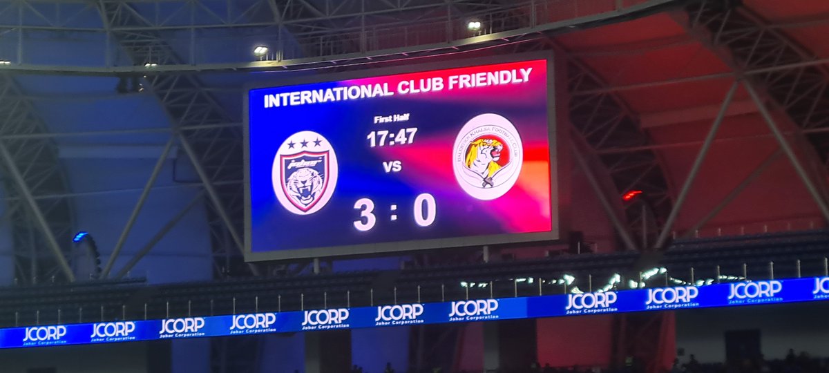 NorphGun's tweet image. Bawah 20 minit, 3 jaringan gol tercipta.

#InternationalClubFriendly #JDTvBAL