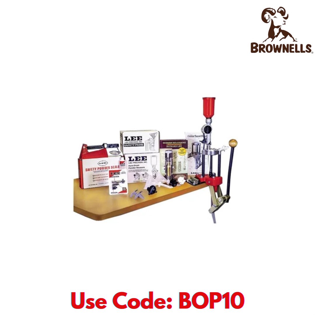 christian_grest's tweet image. Back in stock at Brownells! Lee Classic Turret press kit! Can’t recommend these enough for new and veteran reloaders. Use code: BOP10 to save 10% off $150 on most items. #reloding #turret #lee #brownells #brownellsinc #bureauofpropaganda

alnk.to/4fRbWSr