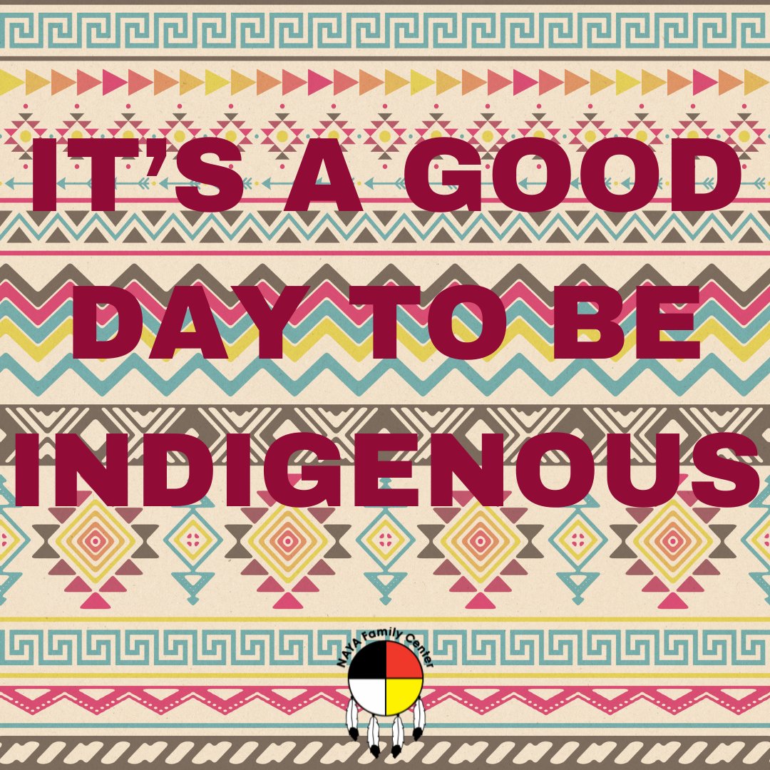 🎉 Happy Indigenous People’s Day! Today, we celebrate the strength and resilience of Native communities. 
🎯 We’re still aiming for 50 new monthly donors to support NAYA’s mission—can you help us reach our goal today? 
#IndigenousPeoplesDay #NAYA50 #SupportNativeYouth
