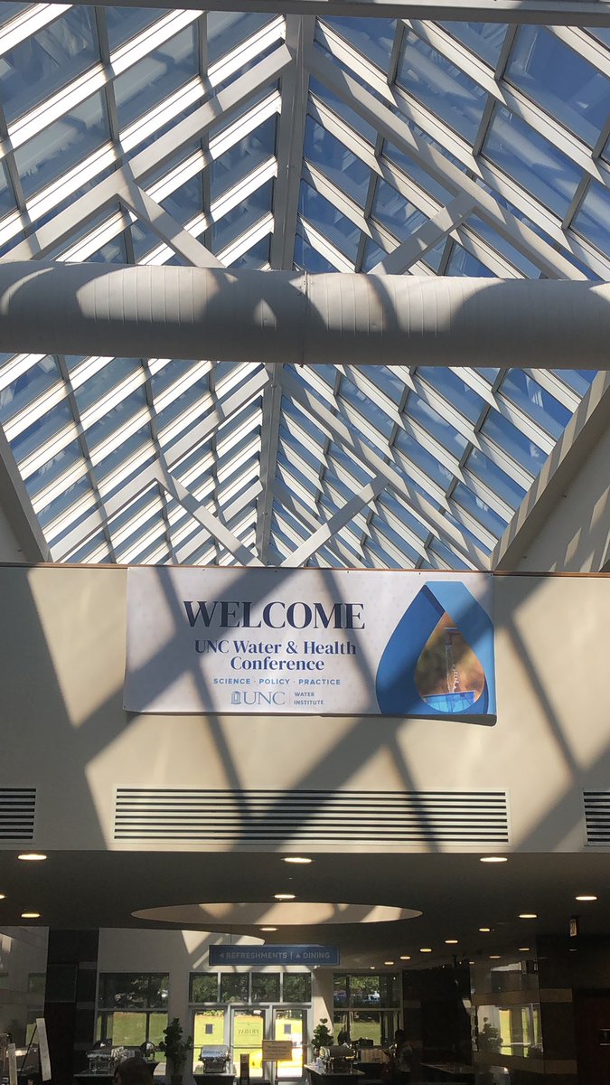 Greetings from Chapel Hill and welcome to the 2024 UNC Water and Health conference! It has been a wonderful morning so far featuring side events and our first plenary of the week focused  on the state of WaSH. Stay tuned for more excitement throughout the week
#UNCWaterandHealth