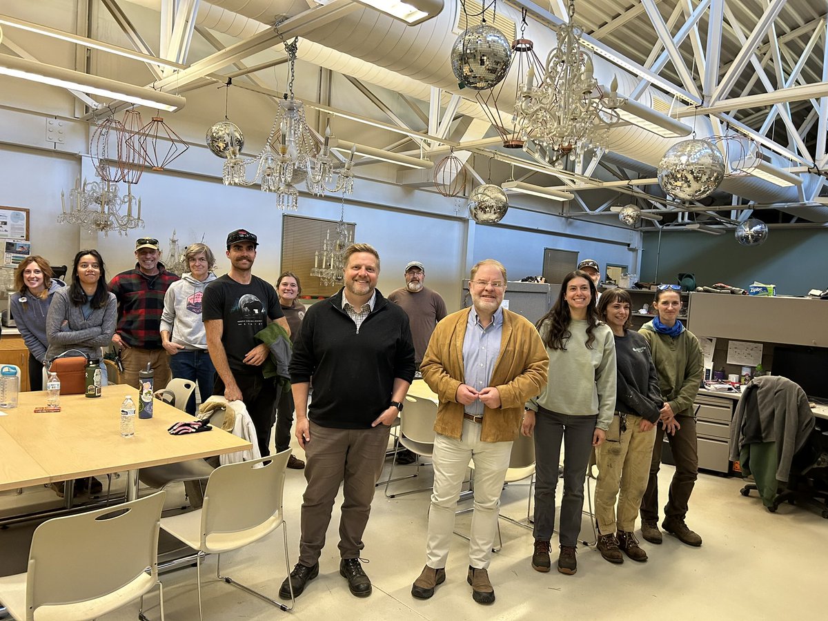 While in Asheville, President Hans also visited the beautiful North Carolina Arboretum to learn more about their recovery efforts. 🌳 <a href="/TheNCArboretum/">The NC Arboretum</a>