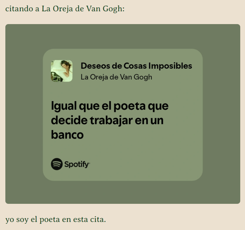 justinecz's tweet photo. awww y yo citando a la Oreja de Van Gogh ayer en mi blog sin saber lo que venía! https://t.co/5AiqajbrFt