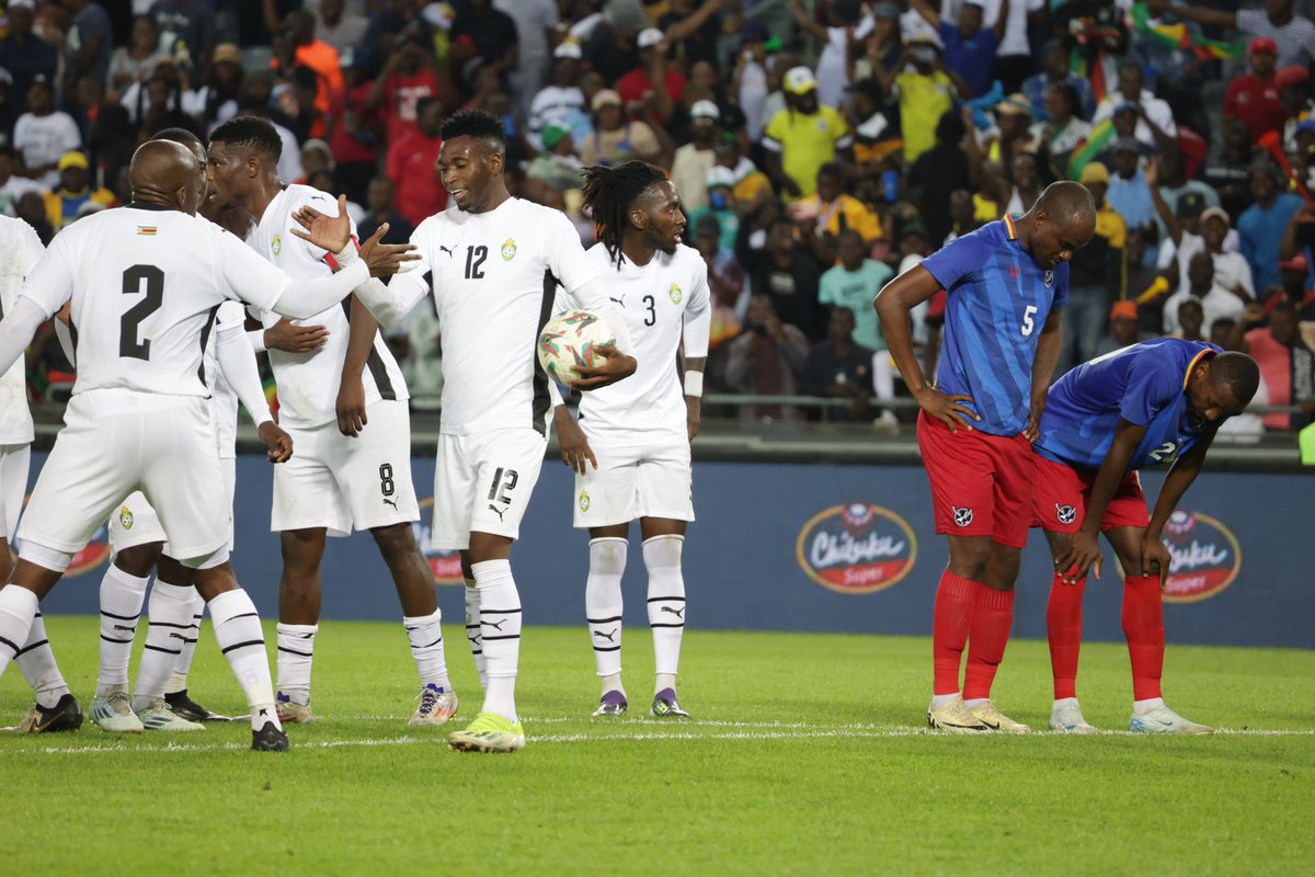 Warriors win🎊🎊🎊
FT
Zimbabwe 3-1 Namibia