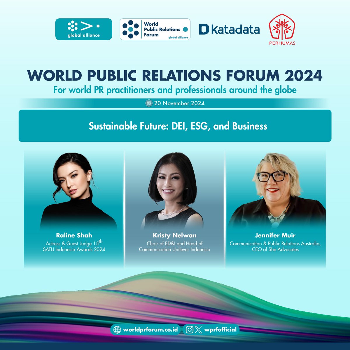 Global_Alliance's tweet photo. Join global PR leaders at the World Public Relations Forum 2024 in Bali, Indonesia, this November for an exclusive event focused on harnessing public relations to drive positive change. Secure your spot!
👉 https://t.co/KDY2orW6Mr

#WPRF2024 #GlobalCommunications #PR https://t.co/V3uYGykveI