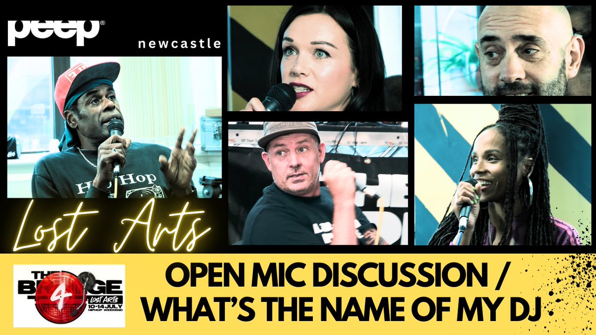 peep® Newcastle City Centre Open Mic Panel Talk with The Bridge 4 “What’s The Name Of My DJ|” Check out the full show. Hit the link - studio.youtube.com/video/f1Ty9AXo… / #peepmagazine #peep #newcastlepaneltalk <a href="/mistaNormski/">Normski</a>  #OpenMic