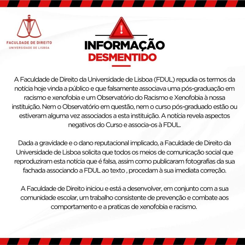 HerdadeMiguel's tweet photo. A Faculdade de Direito não consegue articular um comunicado em condições (veja-se o segundo parágrafo). Completamente macarrónico e com erros.

Ninguém se admira que o país tenha Procuradores-Gerais da República a escrever atentados à língua portuguesa, como o 'famoso parágrafo'. https://t.co/Nz8nyyNNFz