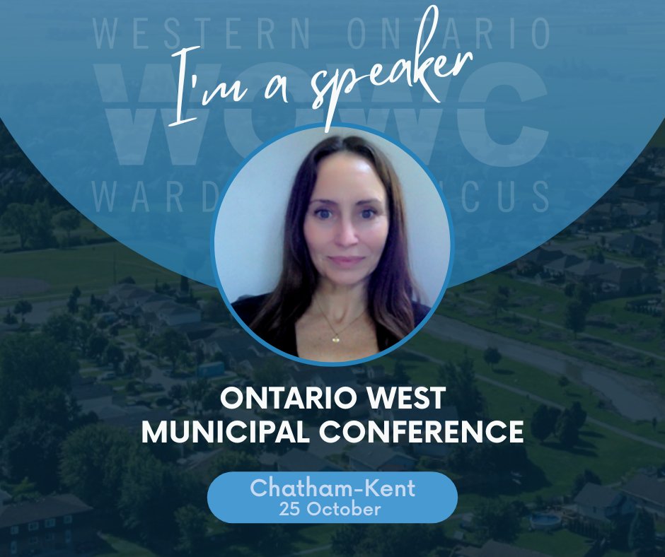 ROInstitute's tweet photo. Excited to be speaking at the Ontario West Municipal Conference on Oct 25th in Chatham-Kent! Join me for insightful discussions about the future of our municipalities. Looking forward to seeing you there! Register now: https://t.co/BYibQaBpI3
#OWMC2024 @wowcinc https://t.co/Ou0nzshLCd