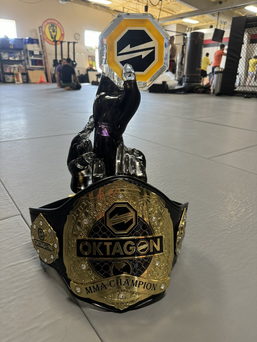 Sean Madden (@seanm_striking) on Twitter photo Your 2023 TipSport Gamechanger Welterweight tournament winner, <a href="/serbian_steel/">Bojan Velickovic</a> and your 2024 Strawweight Champion, <a href="/MalloryyMartin/">Mallory Martin</a>!
We are excited to bring home another piece of <a href="/OktagonOfficial/">OKTAGON</a> hardware to add to the collection 🏆 Your 2023 TipSport Gamechanger Welterweight tournament winner, <a href="/serbian_steel/">Bojan Velickovic</a> and your 2024 Strawweight Champion, <a href="/MalloryyMartin/">Mallory Martin</a>!
We are excited to bring home another piece of <a href="/OktagonOfficial/">OKTAGON</a> hardware to add to the collection 🏆