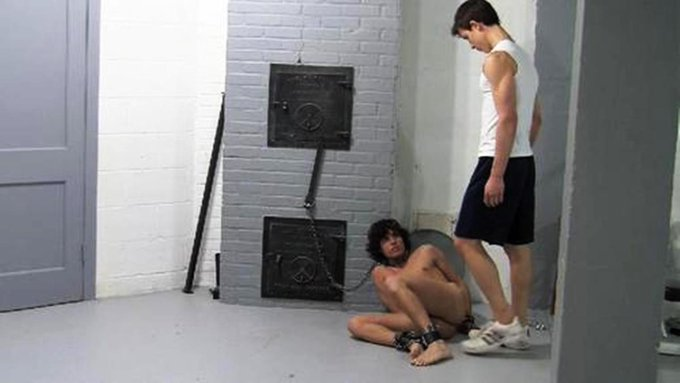 Who would have thought 
When you first carried my books at college
You would soon be owned
Chained in my basement
Well I did
But right now I'm feeling extra sadistic
So I expect to hear you begging for pain

#gaybdsm #gaydom #gaysadist #gayslave