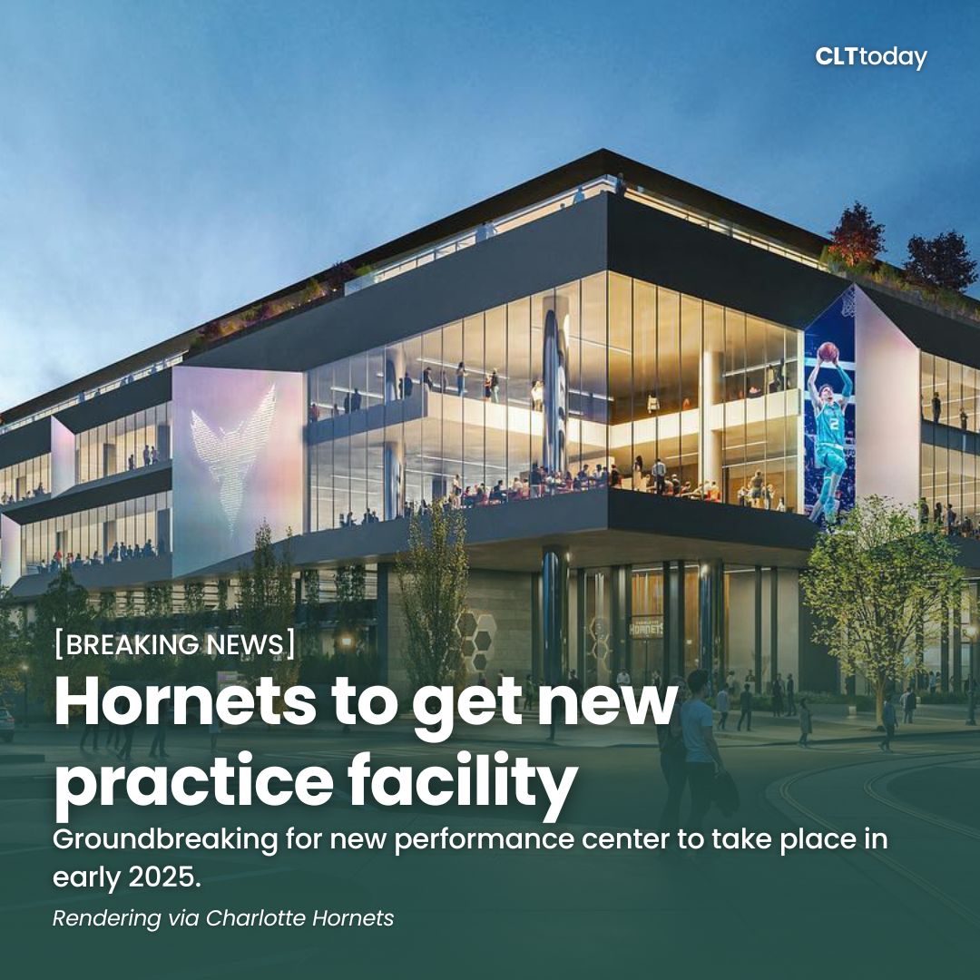 The <a href="/hornets/">Charlotte Hornets</a> will break ground on a new performance center in early 2025. Be sure to subscribe to our newsletter for all the details 🗞️