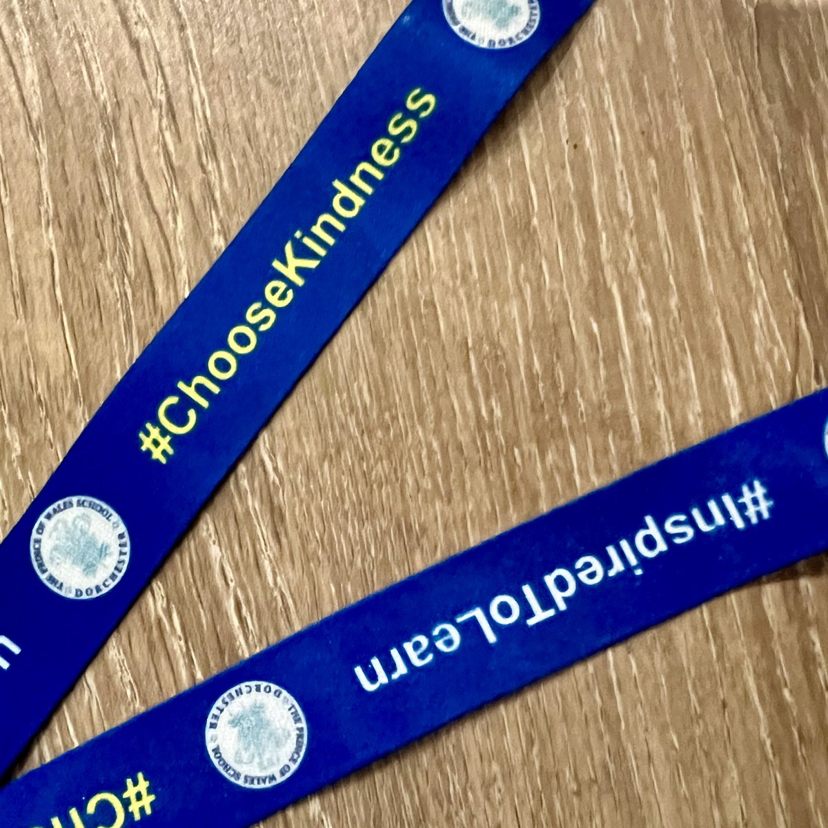 Loving my new #ChooseKindness lanyard.