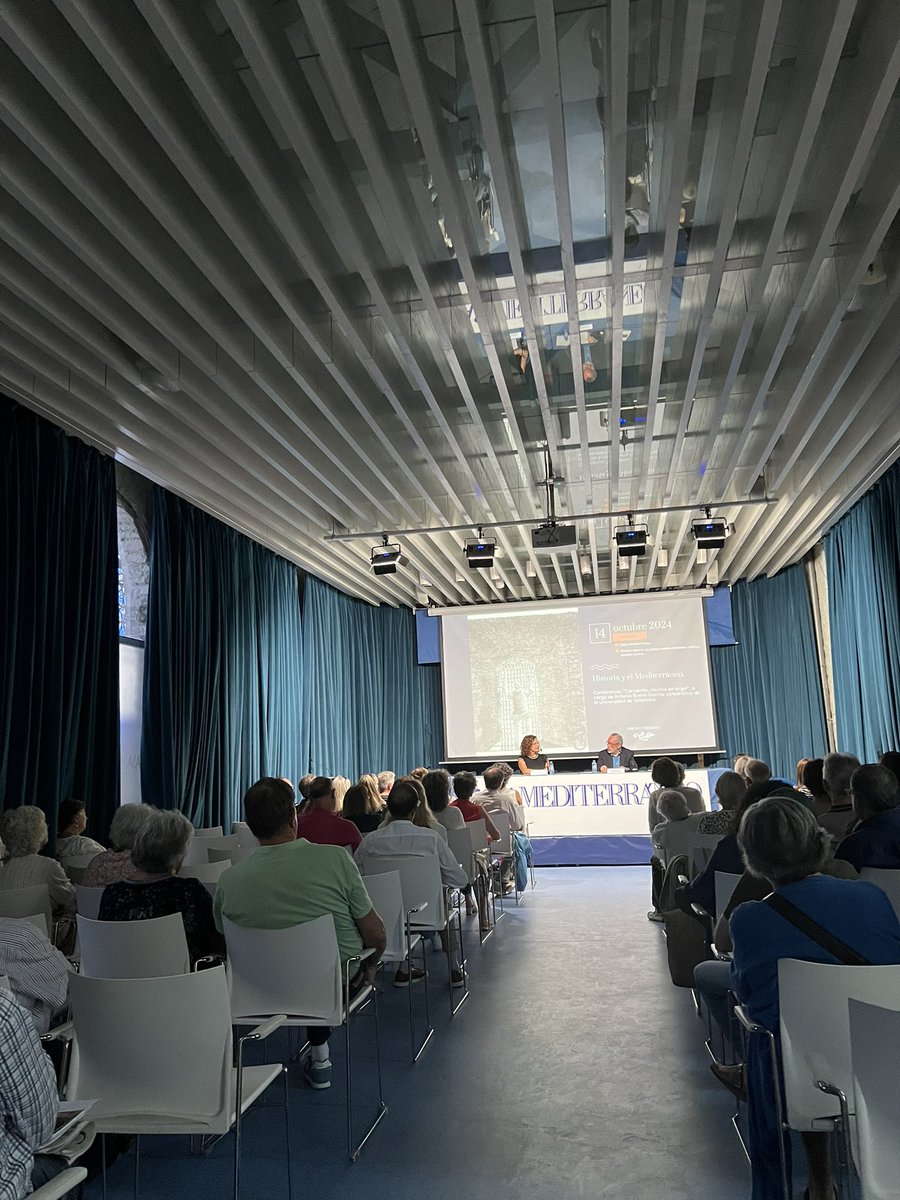 Casa Mediterráneo (@csmediterraneo) on Twitter photo Esta tarde hemos conocido el cautiverio de Miguel de Cervantes en Argel gracias al catedrático de la Universidad de Valladolid, Antonio Bueno García. <a href="/soniamarcoperez/">Sonia Marco</a> Esta tarde hemos conocido el cautiverio de Miguel de Cervantes en Argel gracias al catedrático de la Universidad de Valladolid, Antonio Bueno García. <a href="/soniamarcoperez/">Sonia Marco</a>
