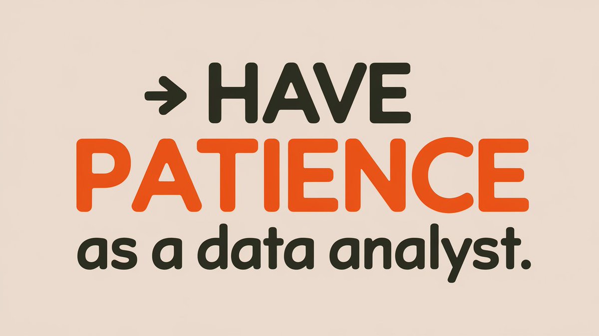 ujjwal717's tweet image. Being a data analyst, when you get a dataset or get an access to the data from a client, don't rush to decide key metrics without understanding the data in detail.
Let's discuss it in this thread.
#DataAnalytics #DataQuality #DataAnalystTips #DataDrivenDecisions…