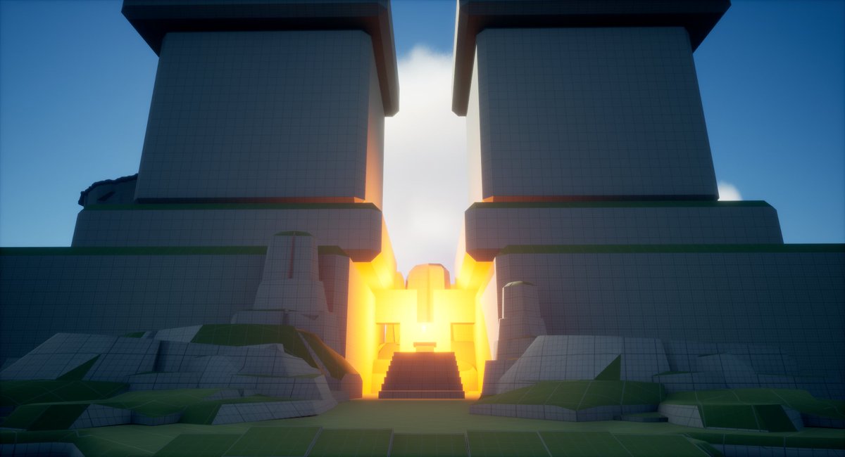 just a short one for today's #blocktober 
created this level for an assignment on CGMA's course, still planning to add some stuff to make it more polished
#leveldesign #gamedev