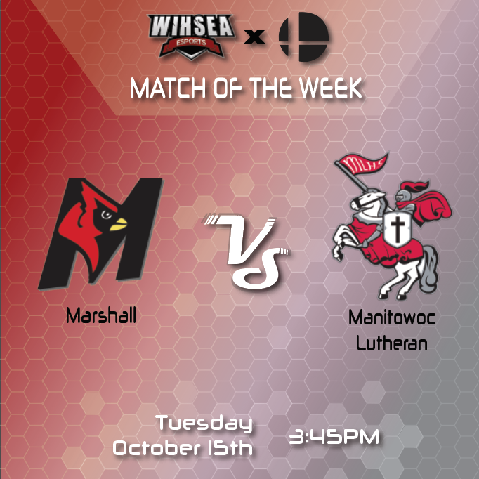 WIHSesports's tweet photo. We have a HUGE Division 4 match-up tomorrow featuring: Marshall (4-0) and Manitowoc Lutheran (4-0). Tune in live on https://t.co/ixDsyxKipW to watch!
#esports #smashbors #gaming #streamer #wisconsinesports https://t.co/p4m2xBUYMa
