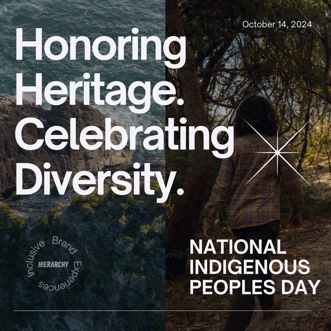 gethierarchy_'s tweet photo. Today, we honor #IndigenousPeoplesDay and celebrate the incredible contributions of Indigenous communities. We're committed to inclusivity and respect for all cultures. Join us in amplifying Indigenous voices today and every day! 

#InclusionMatters #HierarchyCommunity #Diversity https://t.co/RDi0NSUNgs