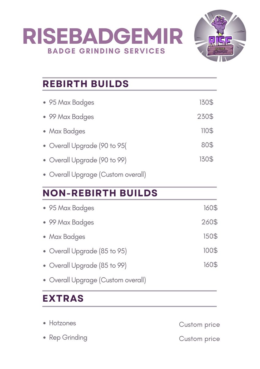 RISE BADGE GRINDING SERVICES NBA 2k24 (@risebadgemir) on Twitter photo October Tournament Special!
Exclusive $20 off for all players participating in the tournament!
As a way of supporting the competitive scene, we're offering this discount to help you max out your player before the big games.
<a href="/EDSLProam/">Elite Dynasty Sports League</a> October Tournament Special!
Exclusive $20 off for all players participating in the tournament!
As a way of supporting the competitive scene, we're offering this discount to help you max out your player before the big games.
<a href="/EDSLProam/">Elite Dynasty Sports League</a>