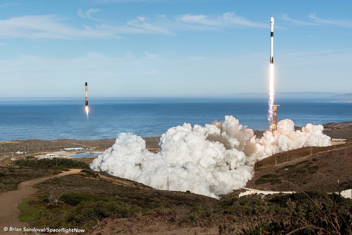 🧵

4 days ago, the California Coastal Commission (CCC) rejected the U.S. Space Force's request to increase the number of Falcon launches from 36 to 50. 

They cited environmental concerns, but after listening to the entire meeting, it was clear that this was NOT about the