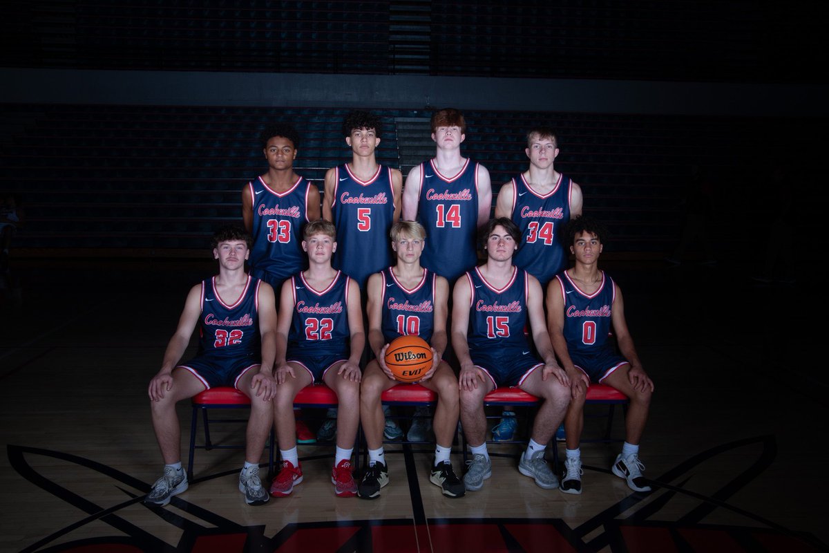 Class of 2027.  Seated L-R: Zach Quarles, Noah Longmire, Maddux Copeland, Bryce Herren, Brady Casal.  Standing L-R: Jace Mitchell, Jalen Denk, Walker Redding, Landon McCarter.