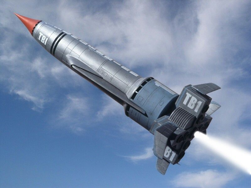 The SpaceX booster capture thing is all very impressive, but have we all forgotten that Thunderbird 1 was doing this and so much more back in 1965?

FAB