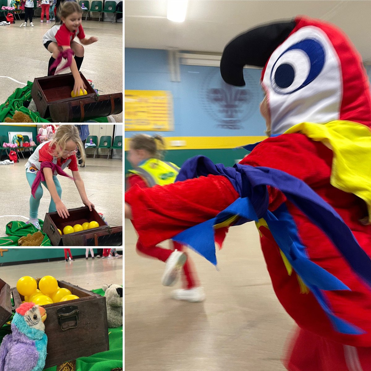 Tricky treasure island. Can we escape with the treasure without being caught by the sharks? 🏴‍☠️🦈🦜

#hernebay #girlguiding