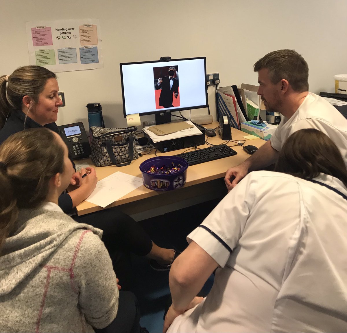 Jenny Henry (@jennyh_ot) on Twitter photo Year 2 of the Big AHP quiz of the year for T&O OT and Physio <a href="/SouthernHSCT/">Southern Trust</a> to celebrate #AHPday2024
<a href="/CAWells78/">Charlotte-Anne Wells</a> Year 2 of the Big AHP quiz of the year for T&O OT and Physio <a href="/SouthernHSCT/">Southern Trust</a> to celebrate #AHPday2024
<a href="/CAWells78/">Charlotte-Anne Wells</a>