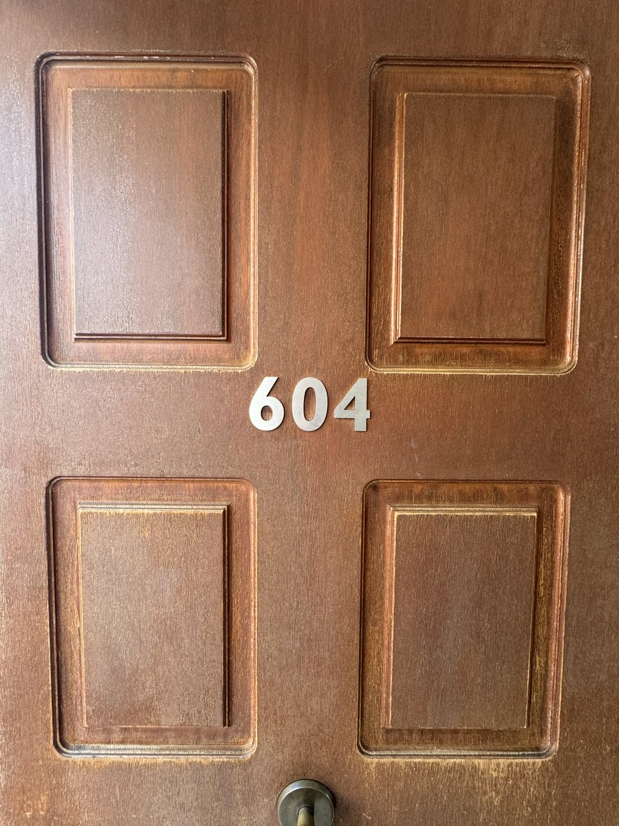 Anyone else unfairly prejudge their hotel rooms according to whether the Peugeot on the door was any good or not? I quite liked this one. Concede it’s possible I may need help.