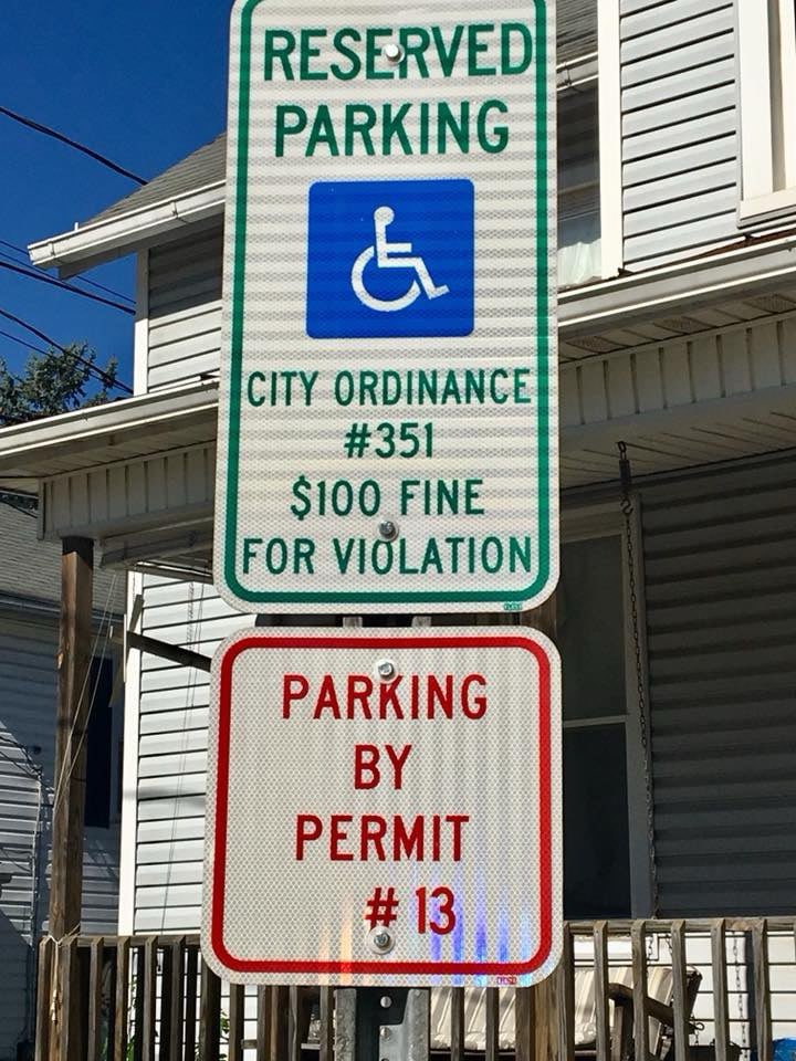 Friendly reminder: Please respect handicapped parking spots, reserved for those who need them. Spaces marked “Parking by Permit” are for the permit holder only. Thanks for your understanding! Looking forward to seeing you at Pumpkin Show!