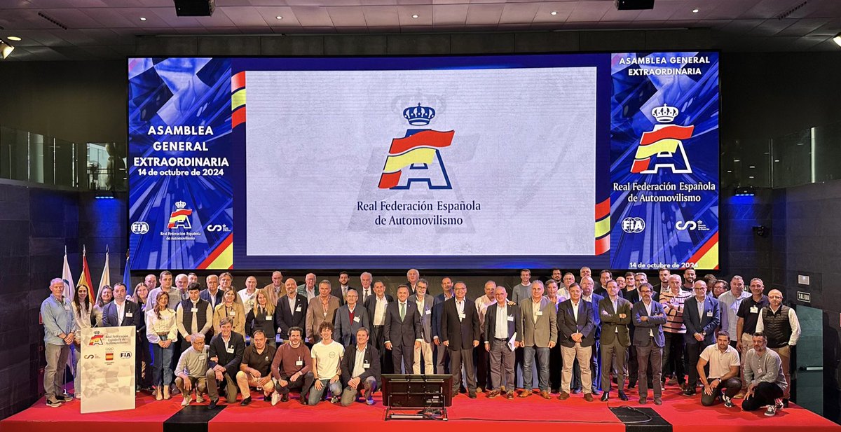 Real Federación Española de Automovilismo (@rfedea) on Twitter photo Hoy se ha celebrado la Asamblea General Extraordinaria, donde ha sido proclamado el Presidente, <a href="/ManuelAvino/">Manuel Aviñó</a>, y la Comisión Delegada para los próximos cuatro años. Hoy se ha celebrado la Asamblea General Extraordinaria, donde ha sido proclamado el Presidente, <a href="/ManuelAvino/">Manuel Aviñó</a>, y la Comisión Delegada para los próximos cuatro años.