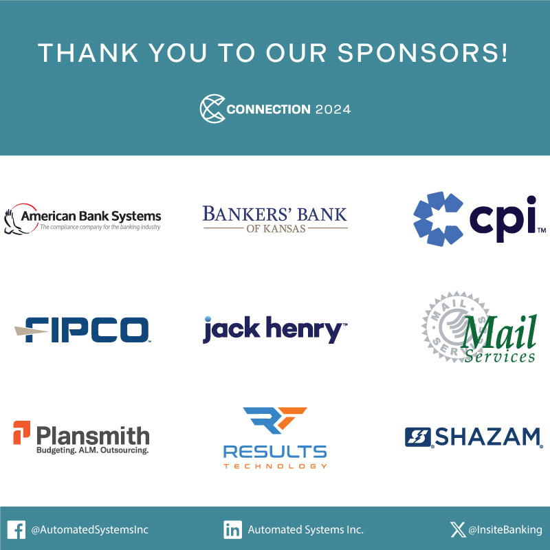 Thank you once again to all of our 2024 sponsors - your support allows us to hold our yearly conference! Special thanks to our Luncheon sponsor: RESULTS Technology and our Diamond sponsors: Mail Services and SHAZAM. We look forward to seeing you all at the conference this week!