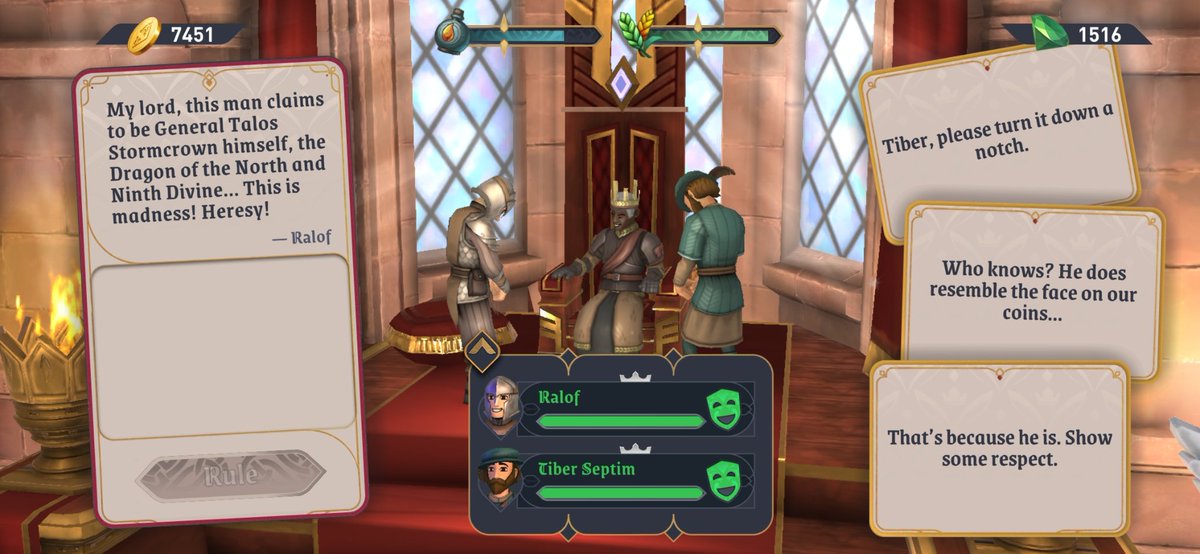 Who's gonna tell him...