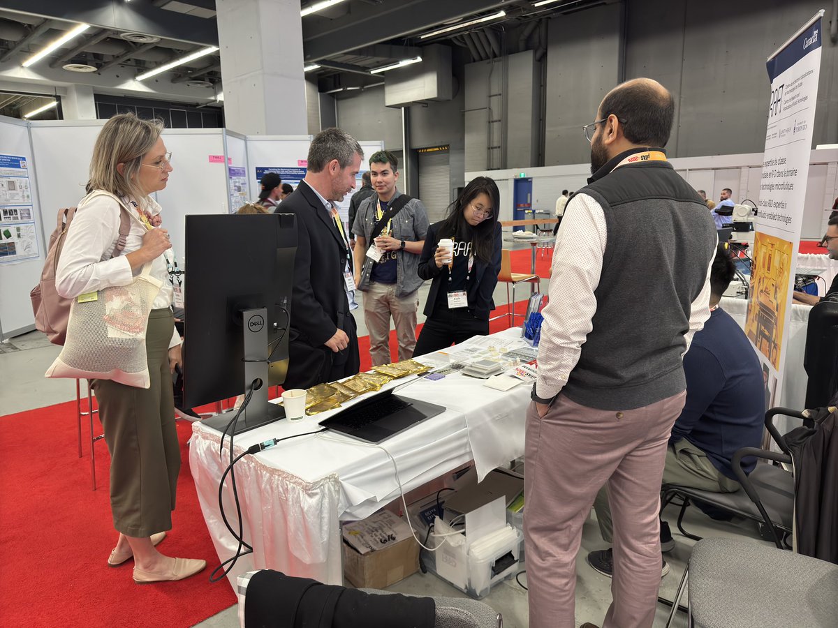 CRAFT (@craft_mfluidics) on Twitter photo Visit the CRAFT booth at @MicroTas2024 in the Canadian Zone to learn more about how <a href="/UofT/">University of Toronto</a> <a href="/NRC_CNRC/">NRC Canada</a> and <a href="/UnityHealthTO/">Unity Health Toronto</a> are working together to shape the future of microfluidic technologies in Canada! Visit the CRAFT booth at @MicroTas2024 in the Canadian Zone to learn more about how <a href="/UofT/">University of Toronto</a> <a href="/NRC_CNRC/">NRC Canada</a> and <a href="/UnityHealthTO/">Unity Health Toronto</a> are working together to shape the future of microfluidic technologies in Canada!