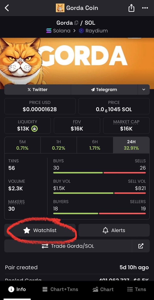 Gorda.Sol (@gordaonsol) on Twitter photo 🎈Monday Airdrop 🎈
All <a href="/dexscreener/">DEX Screener</a> Participants Qualify!
1️⃣ Repost this Tweet
2️⃣ Go To $GORDA on DEXscreener
📲 bit.ly/GORDA-On-Sol
3️⃣ Click Watchlist to Add $GORDA
4️⃣ Comment Screen Shot
+
Sol Wallet Address! 🎈Monday Airdrop 🎈
All <a href="/dexscreener/">DEX Screener</a> Participants Qualify!
1️⃣ Repost this Tweet
2️⃣ Go To $GORDA on DEXscreener
📲 bit.ly/GORDA-On-Sol
3️⃣ Click Watchlist to Add $GORDA
4️⃣ Comment Screen Shot
+
Sol Wallet Address!