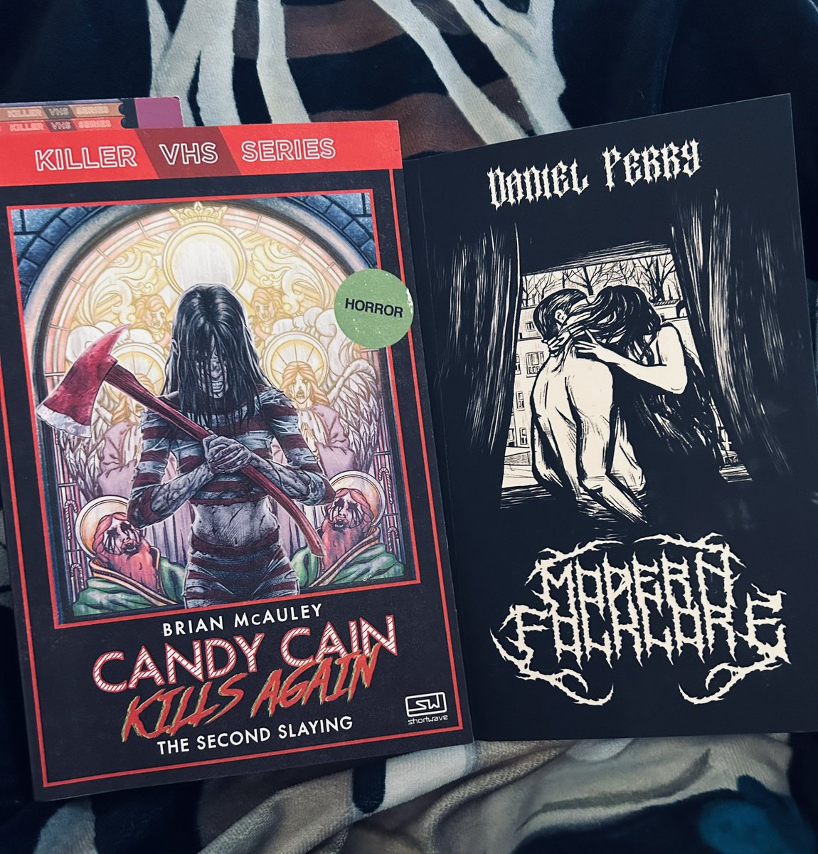 Emily (@emilymarie82) on Twitter photo What are you reading today?
I’m reading <a href="/BrianMcWriter/">Brian McAuley</a> and <a href="/danielperrysays/">Daniel Perry</a> 🖤
<a href="/ShortwaveBooks/">Shortwave Publishing</a> <a href="/LittleGhostsBoo/">LittleGhosts</a> What are you reading today?
I’m reading <a href="/BrianMcWriter/">Brian McAuley</a> and <a href="/danielperrysays/">Daniel Perry</a> 🖤
<a href="/ShortwaveBooks/">Shortwave Publishing</a> <a href="/LittleGhostsBoo/">LittleGhosts</a>