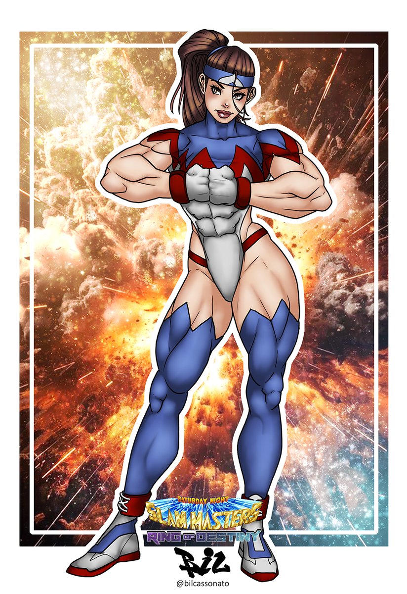 Bilcassonato's tweet photo. HERE COMES A NEW CHALLENGER!

Black Widow steps into the ring!

This time, unlike her previous version, she is without her mask and with a new uniform. No more hiding from the other fighters, she has come to show what she is capable of and take the belt home! https://t.co/dOqCIKd7PH