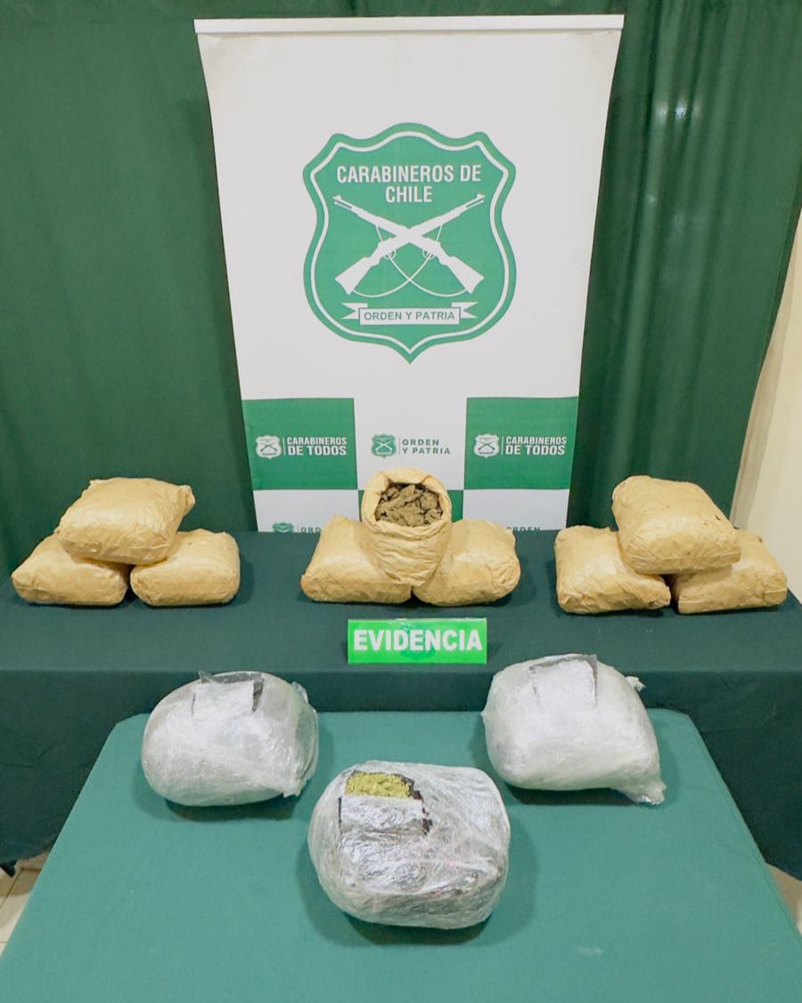 CarabTransito's tweet image. Carabineros de la #SIAT y Carreteras #Osorno de @CarabLosLagos, realiza fiscalización de un bus interurbano donde se trasladaba un maleta contenedora de 15 kg. de marihuana, logrando la detención del pasajero en conjunto con personal #OS7 Llanquihue. #LaPrevenciónEsNuestraEsencia