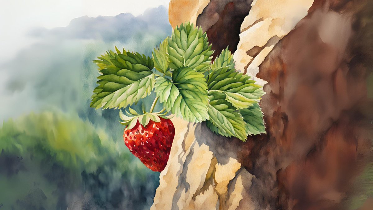 rogeriomarquest's tweet photo. Strawberry

A man walked through a field where a tiger was sleeping. When meeting the tiger, the man ran as fast as he could. The tiger chased him.

Running towards a cliff, the man started to climb down the incline, grabbed hold of a root of a wild vine, and clung to it. The tiger snorted at him from above. Trembling, the man looked down. There was another tiger.

Only the root of the vine was holding the unfortunate man. Two rats, one white and the other black, came out of their holes and began to slowly gnaw at the vine.

Surrounded by danger on all sides, the man looked around and saw a strawberry bush with a single ripe berry. Holding the vine with one hand, he reached out with the other and picked up the strawberry.

How sweet it was!